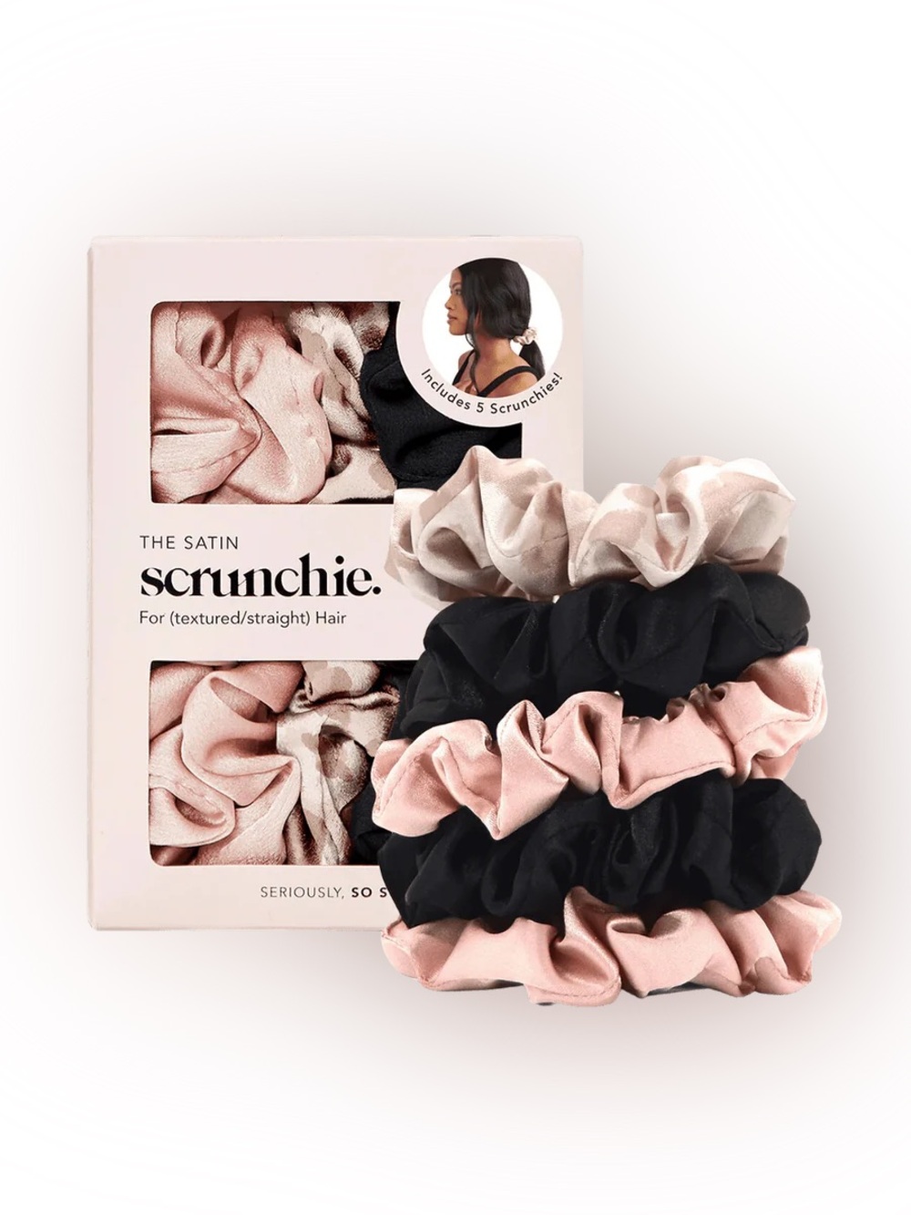 Kitsch Satin Sleep Scrunchies 🎀